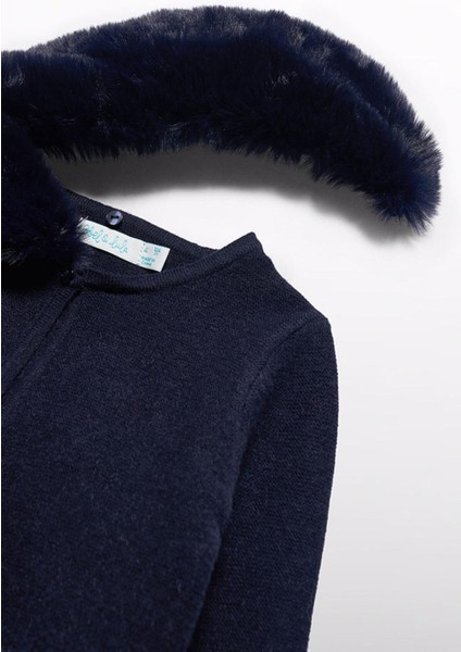 Abel&lula Yakası Kürklü Kız Çocuk HIRKA_MNVS05828 modelleri