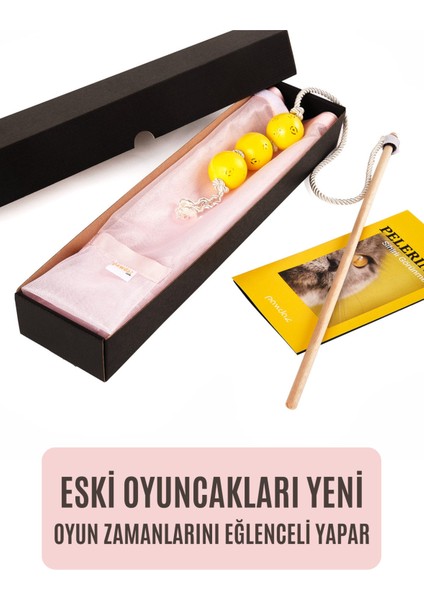 Pelerin (Pembe) - Etkileşimli Kedi Oyuncağı Pelerin