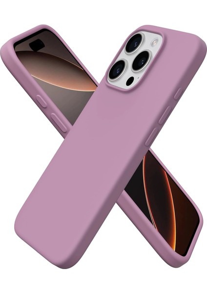 Apple Iphone 16 Pro Lansman Kılıf Içi Kadife Soft Yumuşak Dokulu Kılıf Liquid Lsr Silikon