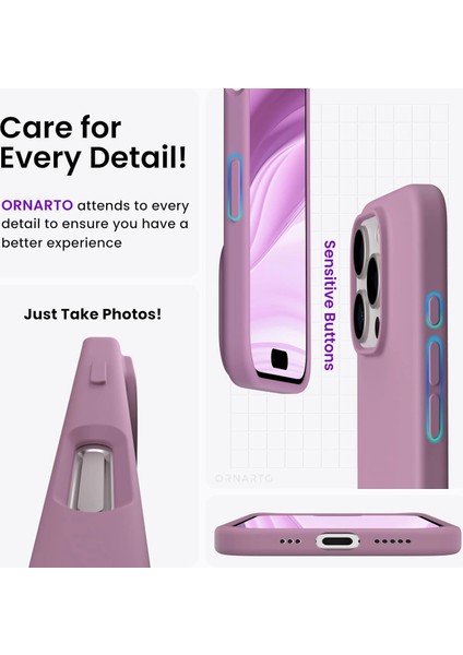 Apple Iphone 16 Pro Lansman Kılıf Içi Kadife Soft Yumuşak Dokulu Kılıf Liquid Lsr Silikon