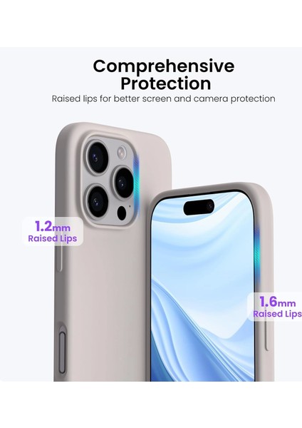 Apple Iphone 16 Pro Lansman Kılıf Içi Kadife Soft Yumuşak Dokulu Kılıf Liquid Lsr Silikon