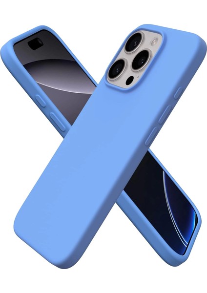 Apple Iphone 16 Pro Lansman Kılıf Içi Kadife Soft Yumuşak Dokulu Kılıf Liquid Lsr Silikon