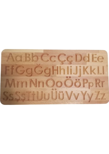 Montessori Ahşap Alfabe Tablası fiyatları