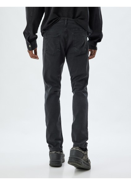 Slim Fit Kot Pantolon - Brad Jean
