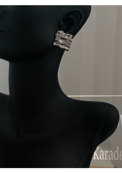 Çelik Üzeri Altın Kaplama Pinterest Küpe fiyatları