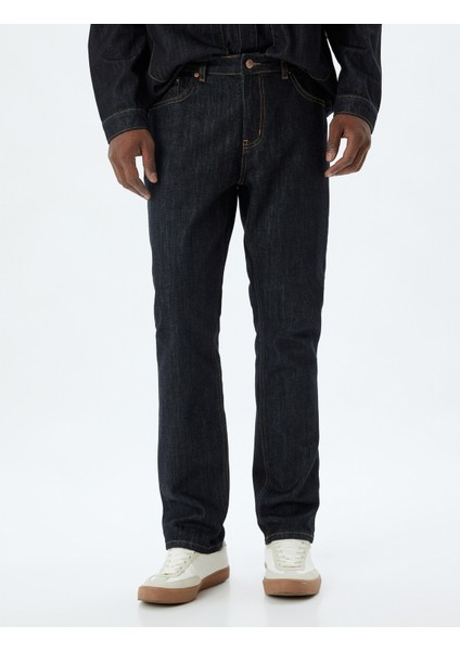 Straight Fit Kot Pantolon - Mark Jean