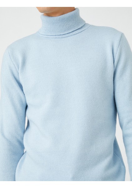 Balıkçı Yaka Kazak Basic Dar Kesim Akrilik Karışımlı indirimleri