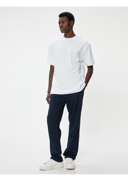 Oversize Tişört Kısa Kollu Bisiklet Yaka Pamuklu fiyatları