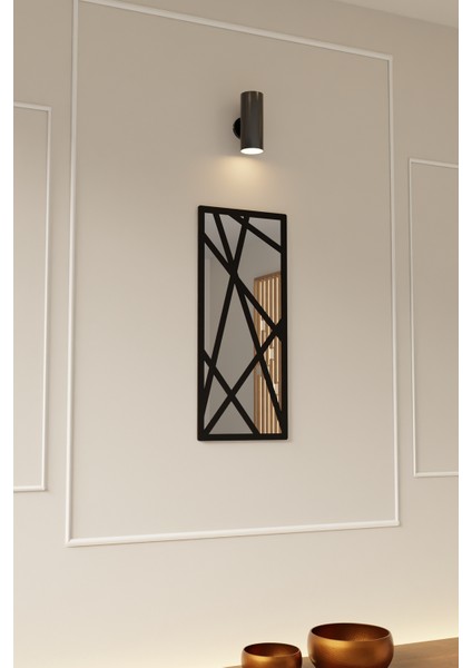 Dekoratif Pleksi Aynalı Minimal Duvar Süsü