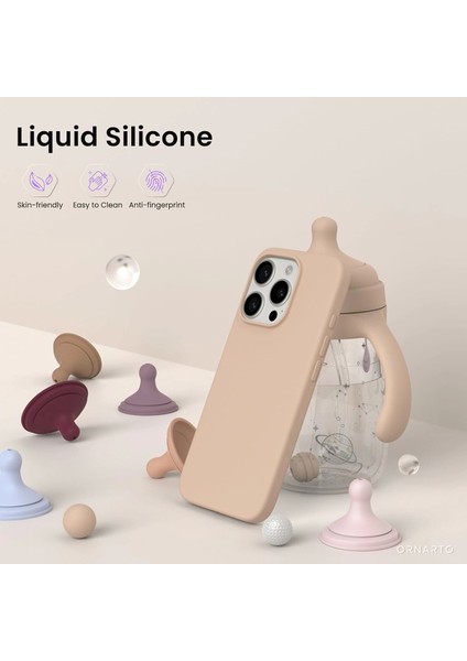 Parmak Izi Bırakmayan Iphone 16 Pro Max Lansman Kılıf Içi Kadife Yumuşak Kılıf Lsr