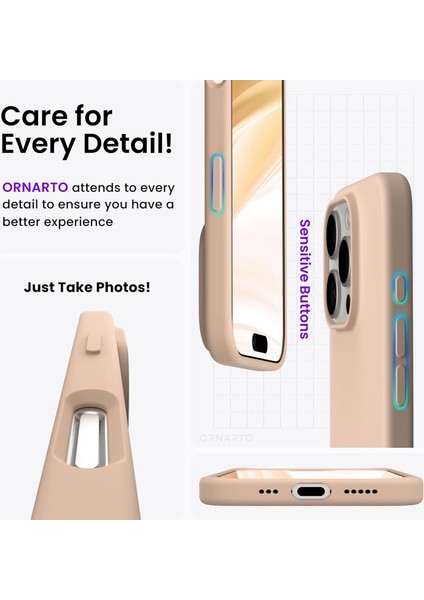 Parmak Izi Bırakmayan Iphone 16 Pro Max Lansman Kılıf Içi Kadife Yumuşak Kılıf Lsr