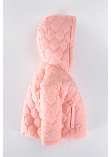 Yeni Sezon Içi Kürklü Soft Kapitone Kumaş Cepli Kapüşonlu Çocuk Kışlık Mont-Kaban fiyatları