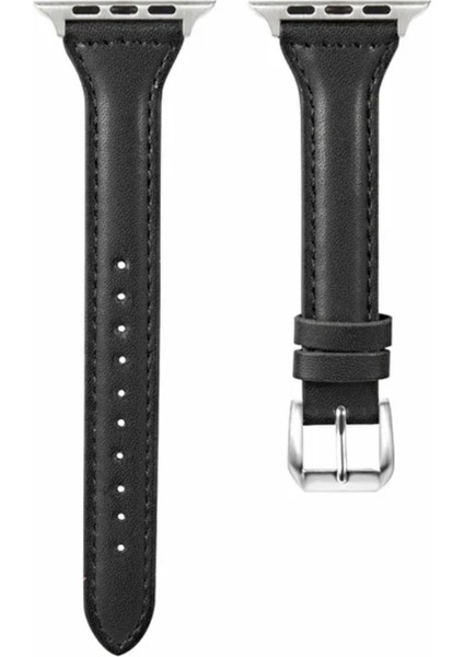 Watch 38-41 Mm Seri 10-42mm Slim Deri Yüksek Kaliteli Zarif Kordon