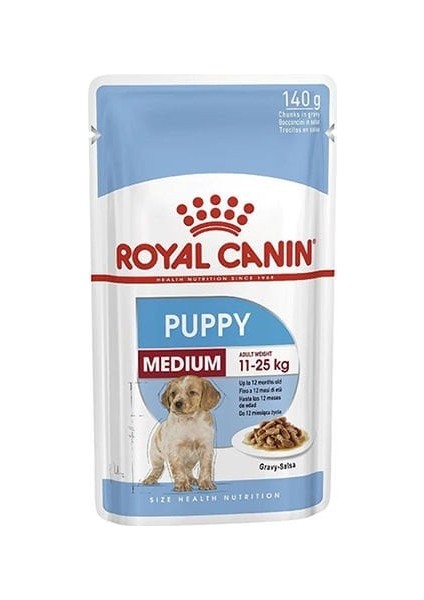 Royal Canin Medium Puppy Gravy Yavru Konserve Köpek Maması 140 gr