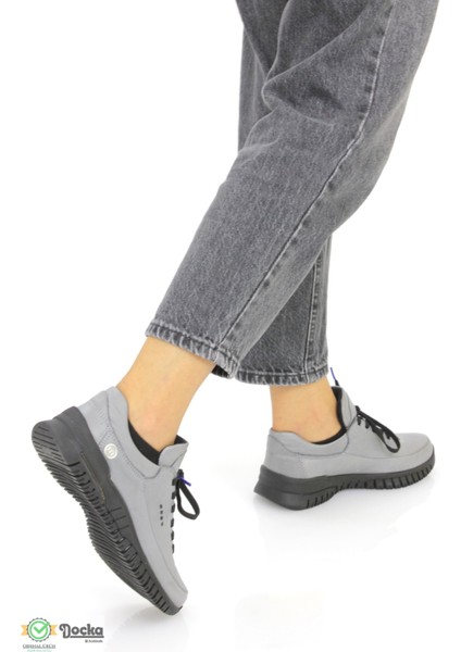 Kadın Hakiki Deri Günlük Spor Tarz Mevsimlik Ortopedik Ayakkabı M25/KA3095 indirimleri