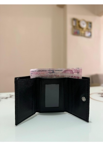 Siyah Cüzdan Ve Kartlık
