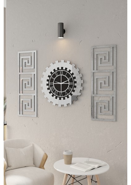 Lüks Ahşap Pleksi Aynalı Duvar Dekoru fırsatları