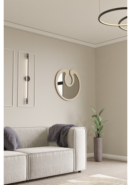 Lüks Ahşap Pleksi Aynalı Duvar Dekoru indirimleri