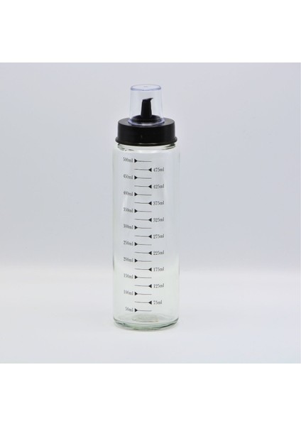 Damlatmaz Litre Göstergeli Cam Yağdanlık 500 ml