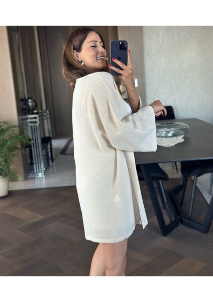 Kadın Şortlu Kimono Takım