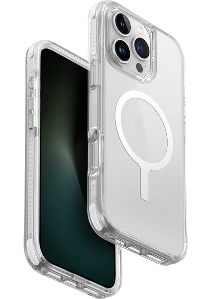 Apple iPhone 16 Pro Max Kılıf Combat Serisi Üç Katmanlı Magsafe Özellikli (Magclick™) Koruyucu Kılıf