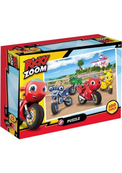 5117 Ca Games, Ricky Zoom / 100 Parça Puzzle