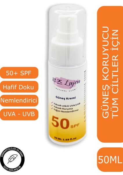 Suya Dayanıklı Güneş Kremi - Yüksek Uvb+Uva Korumalı - Spf 50 + 50 ml