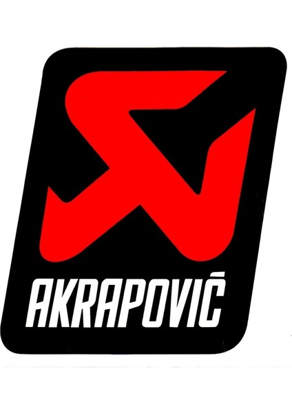 Akrapovic 9X11 cm Sticker
