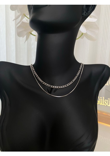 Çelik 2 Li Zincir Kolye fiyatları