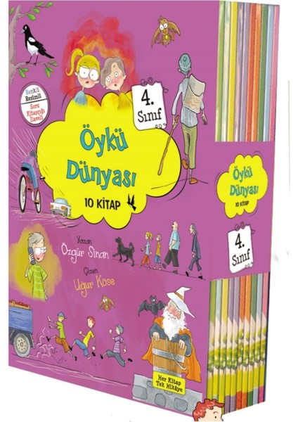 Öykü Dünyası 4. Sınıf 10 Kitap