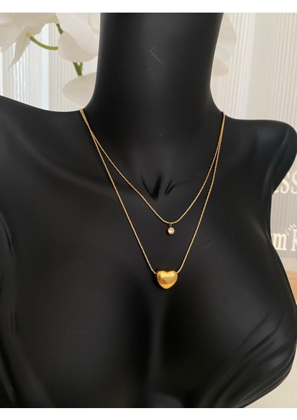 2'li Zincir Çelik Kolye modelleri