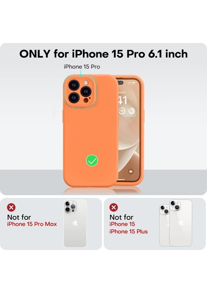iPhone 15 Pro Kılıf Yüksek Kalite 3D Kamera Korumalı Içi Kadife Lansman Liquid Silikon Kapak fiyatları