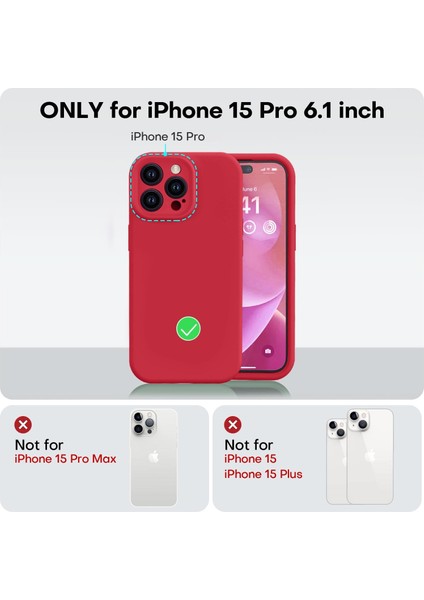 iPhone 15 Pro Kılıf Yüksek Kalite 3D Kamera Korumalı Içi Kadife Lansman Liquid Silikon Kapak fiyatları