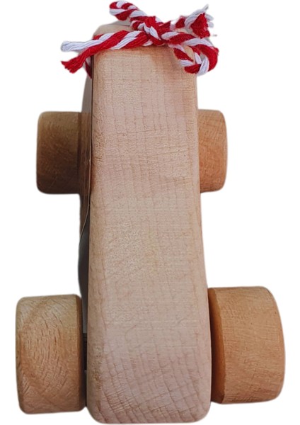 Gg Toys - Montessori Doğal Ahşap Tekerlekli Oyuncak - Araba (Model 2) modelleri
