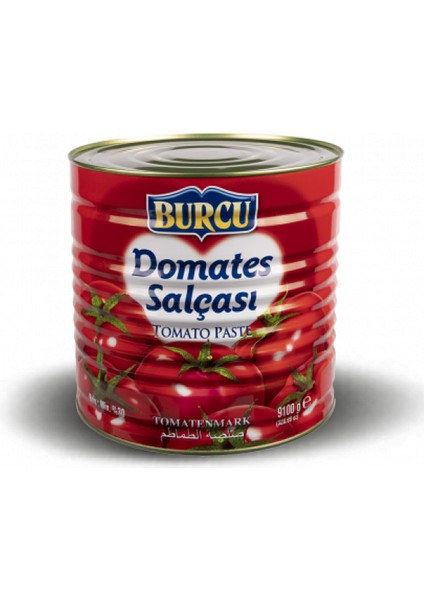 9100 Gram Burcu Domates Salçası