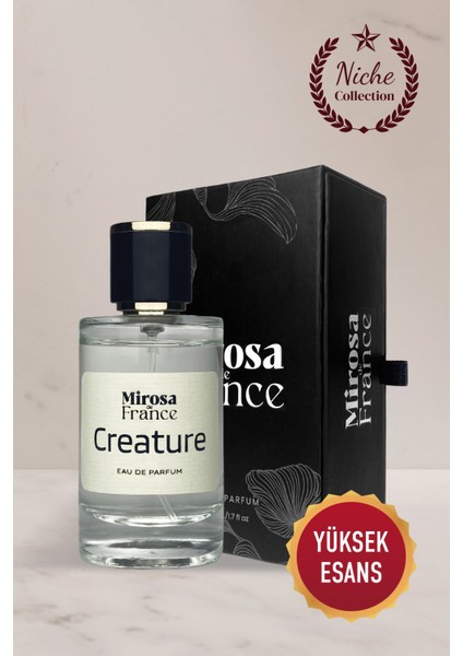 de France Creature Niche Collection Yüksek Kalıcı Erkek Parfum invictus EDP Sevgililer Günü Premium Kutu 50ml N502