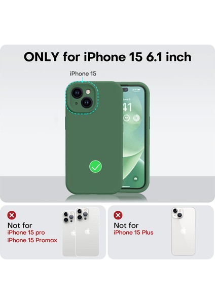 iPhone 15 Kılıf Yüksek Kalite 3D Kamera Korumalı Içi Kadife Lansman Liquid Silikon Kapak fiyatları