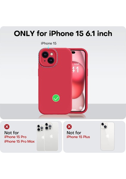 iPhone 15 Kılıf Yüksek Kalite 3D Kamera Korumalı Içi Kadife Lansman Liquid Silikon Kapak fiyatları