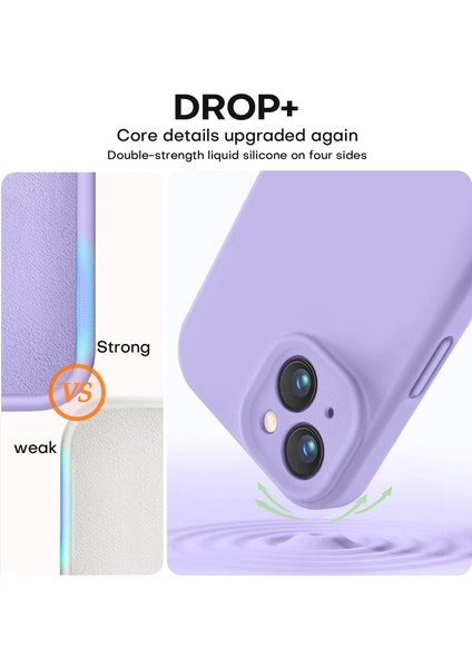 iPhone 15 Kılıf Yüksek Kalite 3D Kamera Korumalı Içi Kadife Lansman Liquid Silikon Kapak fırsatları