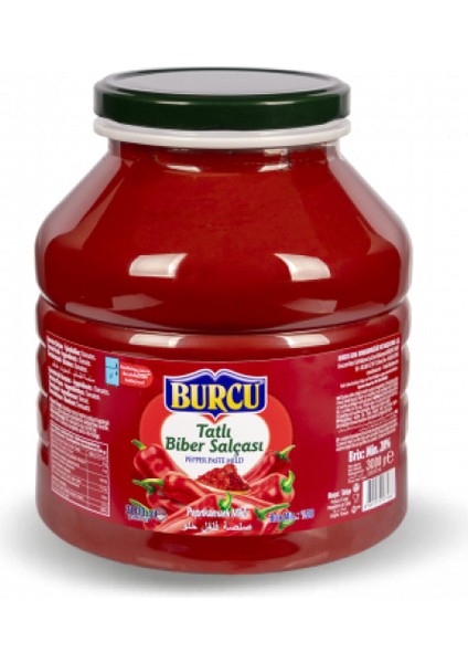 Tatlı Biber Salçası 3000 gr