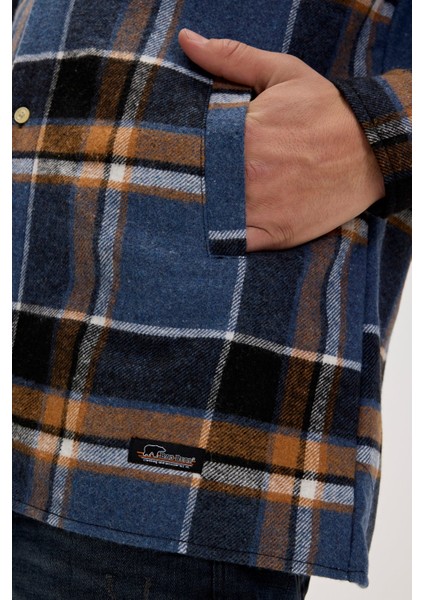 Bernard Mavi Erkek Oduncu Gömlek indirimleri