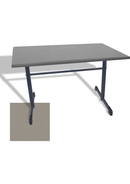 Halley Werzalit Mutfak Masası 70X120 (Esb) - Koyu Gri