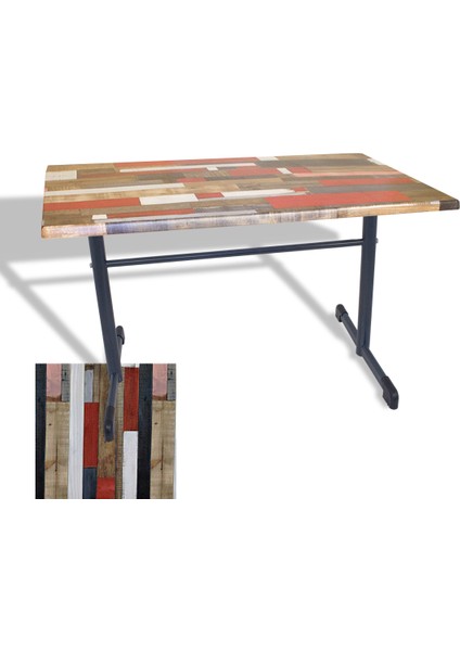 Halley Werzalit Mutfak Masası 80X120 (Esb) - Redwood