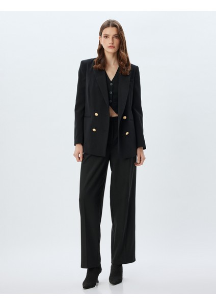 Kumaş Pantolon Pileli Cep Detaylı Düz Paça fiyatları