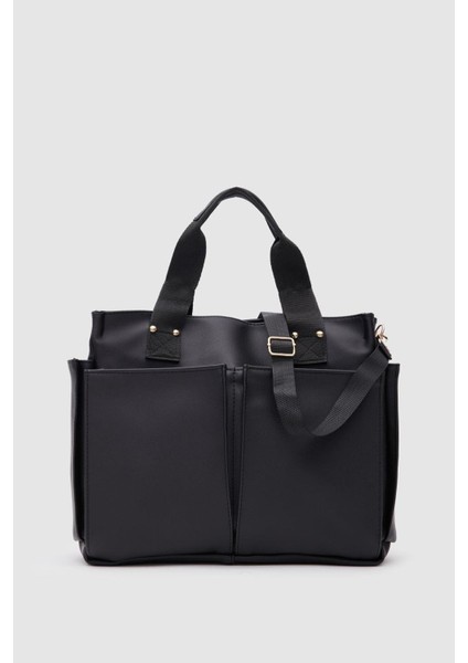 Kadın 4 Bölmeli Uzun Çapraz Askılı El & Omuz Çantası & Üniversite Çantası ZF9035