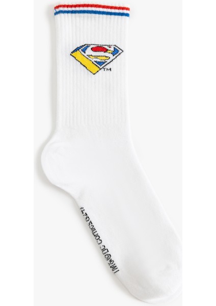 Superman Soket Çorap Lisanslı Pamuk Karışımlı fiyatları