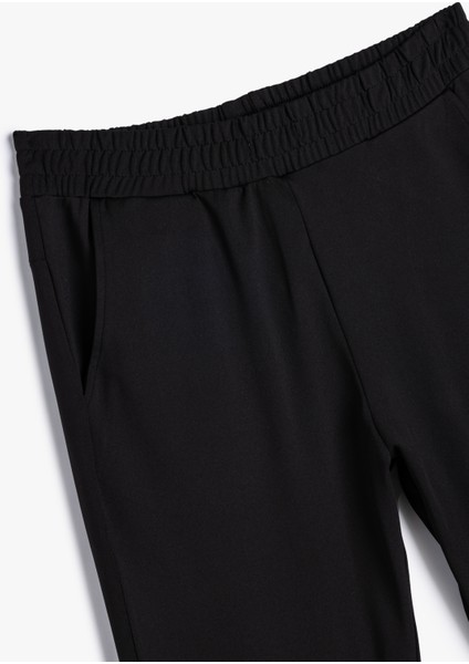 Spor Eşofman Altı Jogger Beli Lastikli Cep Detaylı