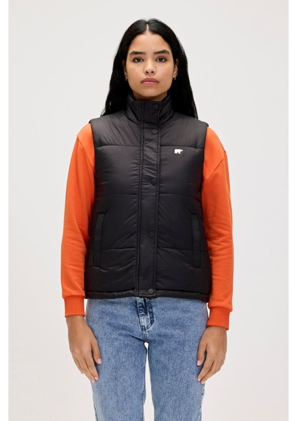 Bianca Siyah Kadın Yelek