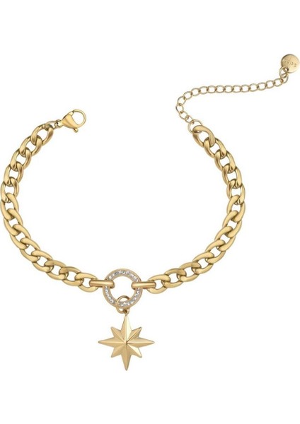 Çelik Kutup Yıldızlı Bileklik Gold modelleri