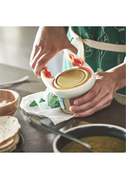 Kavanoz Açacağı, Beyaz-Turuncu Meridyendukkan 21 cm Pratik Mutfak Gereçleri indirimleri